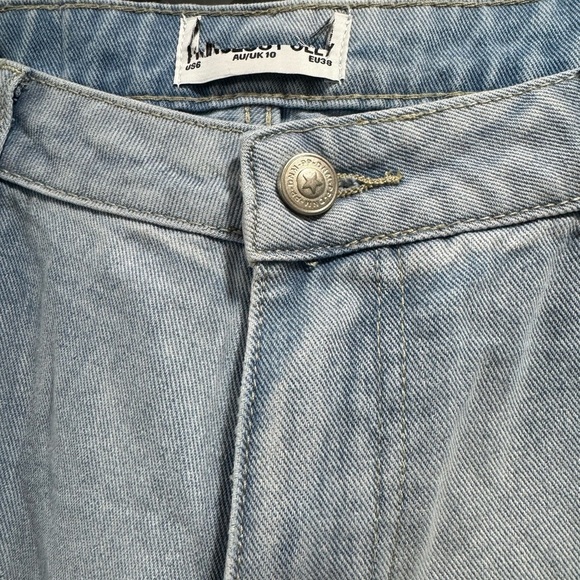NWOT Princess Polly Ramos Low Rise‎ Denim Wide Leg Jeans - Picture 3 of 9